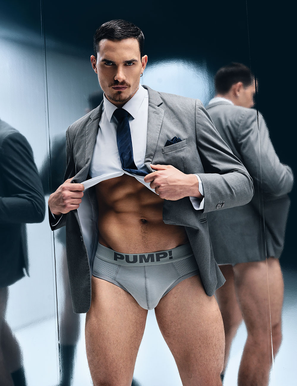 ブリーフ メンズ ローライズブリーフ PUMP UNDERWEAR CLASSIC BRIEF パンプ スポーツ 吸汗速乾 パンツ 下着 男性 ブランド セクシー | PUMP! UNDERWEAR | 03