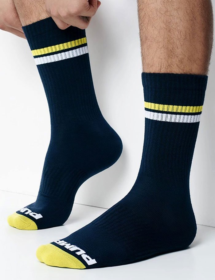 ソックス 靴下 メンズ スポーツソックス PUMP UNDERWEAR CREW SOCKS パンプ スポーツ 吸汗速乾 パンツ 下着 男性 ブランド セクシー | PUMP! UNDERWEAR | 05