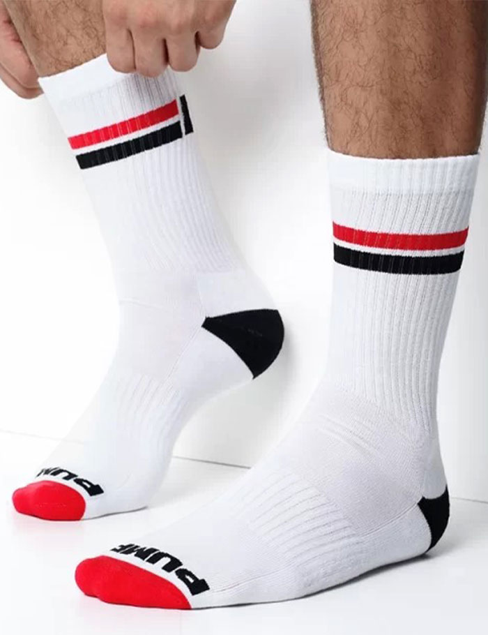 ソックス 靴下 メンズ スポーツソックス PUMP UNDERWEAR CREW SOCKS パンプ スポーツ 吸汗速乾 パンツ 下着 男性 ブランド セクシー | PUMP! UNDERWEAR | 06