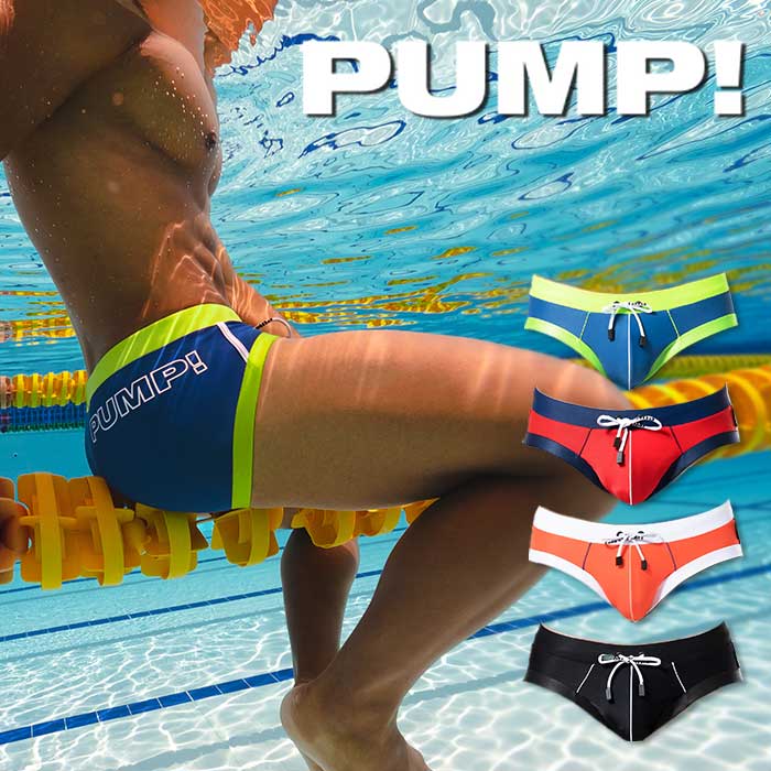 PUMP パンプ メンズ水着 ビキニ WATER BRIEF PUMP! Underwear ビキニ