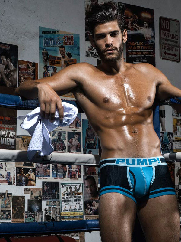 ボクサーパンツ メンズ ローライズボクサーパンツ PUMP UNDERWEAR MICRO MESH BOXER パンプ スポーツ 吸汗速乾 パンツ 下着 男性 ブランド セクシー | PUMP! UNDERWEAR | 05