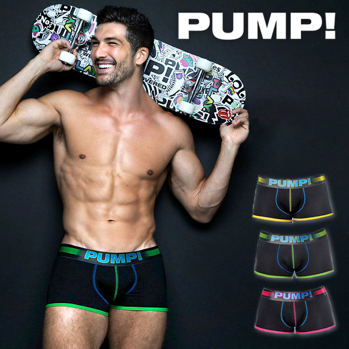 PUMP パンプ ローライズ ボクサーパンツ FUNTOPIA BOXER メンズ