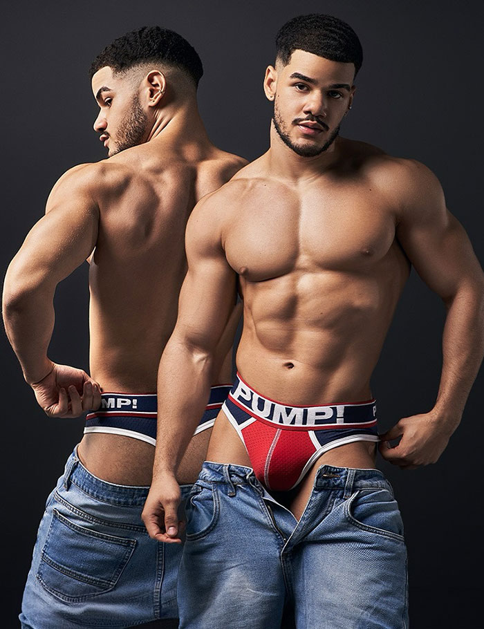 PUMP パンプ Tバック BRIEF STYLE MESH CUP THONG メンズTバック