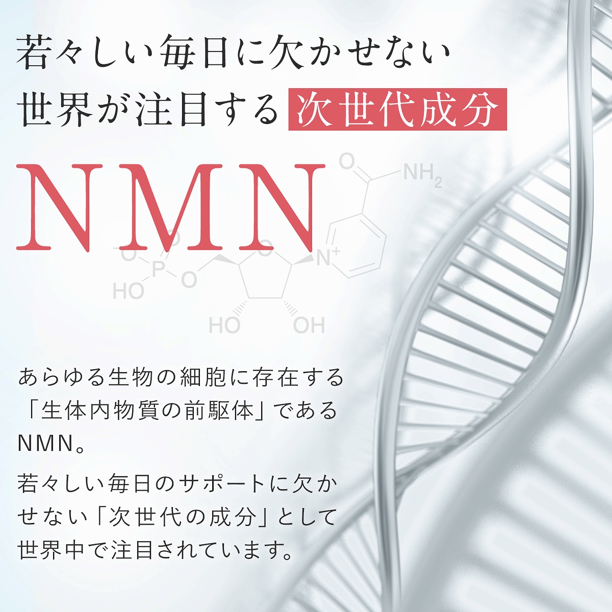 NMN サプリ 日本製 純度100％ 4500mg(1袋) 1日1粒150mg 30日分