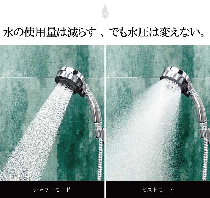 シャワーヘッド ナノバブル 水生活製作所 ミストップリッチシャワー SH216-2T 節水効果 :sh216-2t:モノコーポレーション 通販  