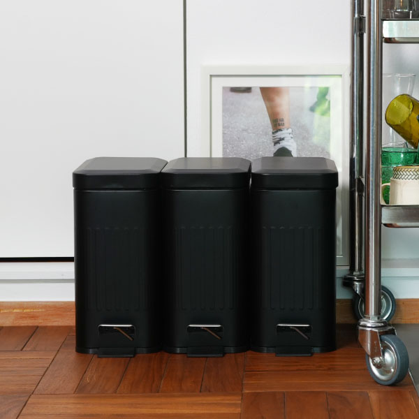 b.c.l ゴミ箱 おしゃれ 分別 ふた付き スリム ペダル式 ダストボックス