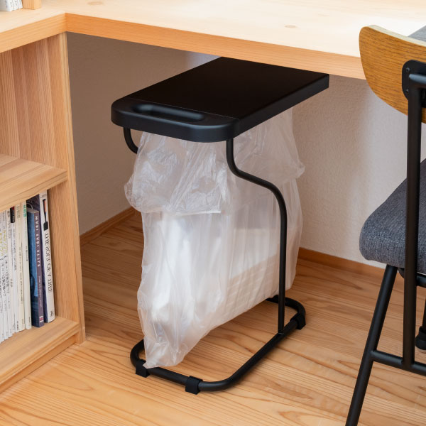 3つセット YAMAZEN フィレッテ fillete ブラック ゴミ箱45L 販売終了】ゴミ箱 ふた付き 分別 45L ハイタイプ ゴミ袋ホルダー