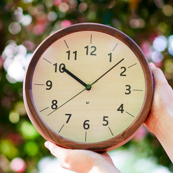 インターゼロ CHAMBRE シャンブル 電波掛け時計　日本製 電波時計 PUBLIC CLOCK 【BLACK】 | シャンブル【CHAMBRE】by