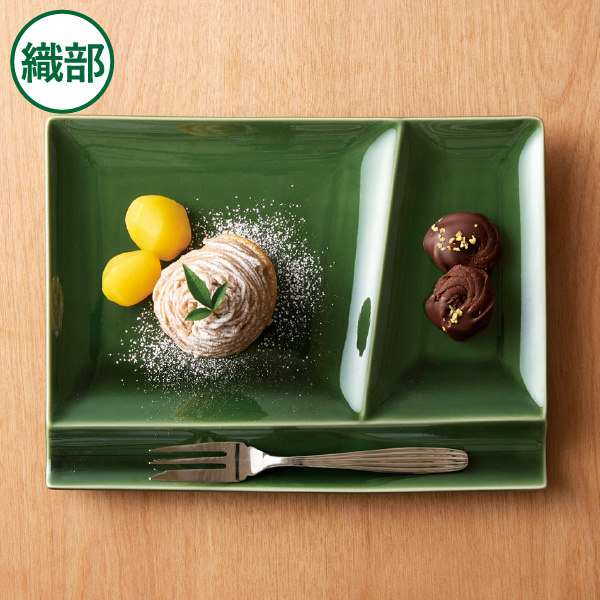 食器 皿 おしゃれ 美濃焼 ランチプレート 仕切り 食洗機 レンジ 可