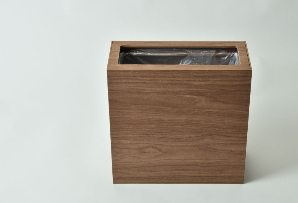 ゴミ箱 おしゃれ 木製調 小さい 幅15cm以内 コンパクト リビング ゴミ