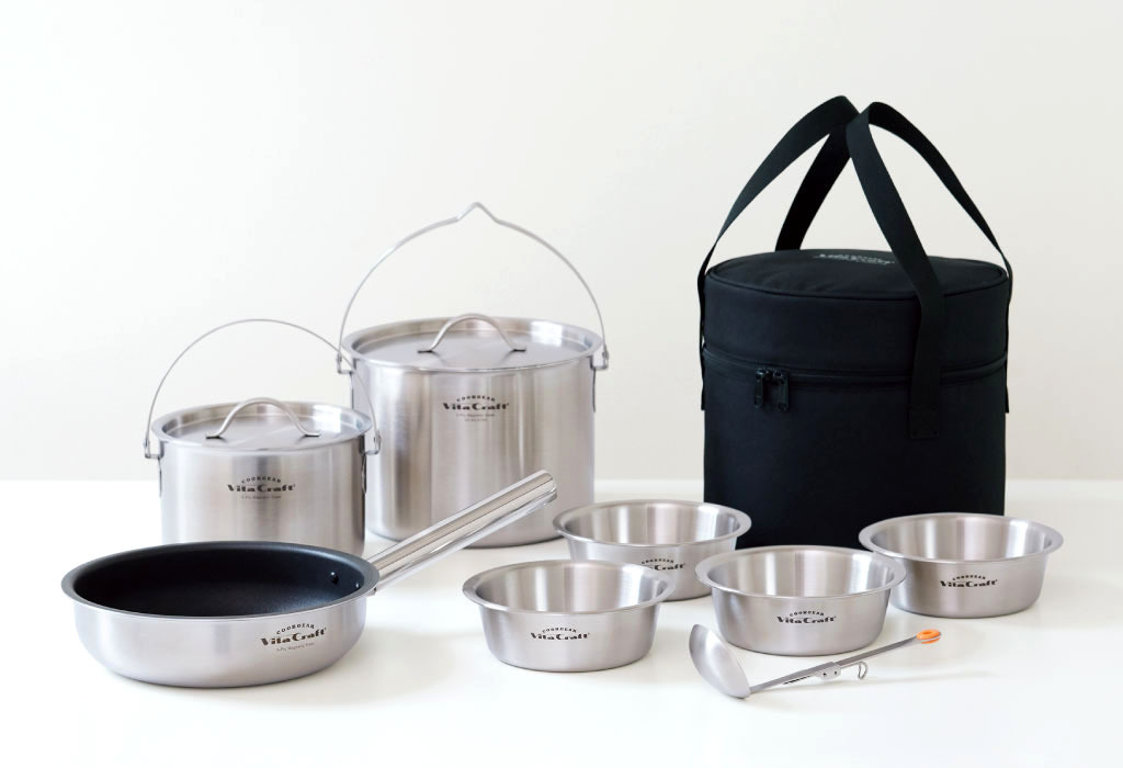 クッカー ソロキャンプ 調理器具 おしゃれ 9点セット アウトドア