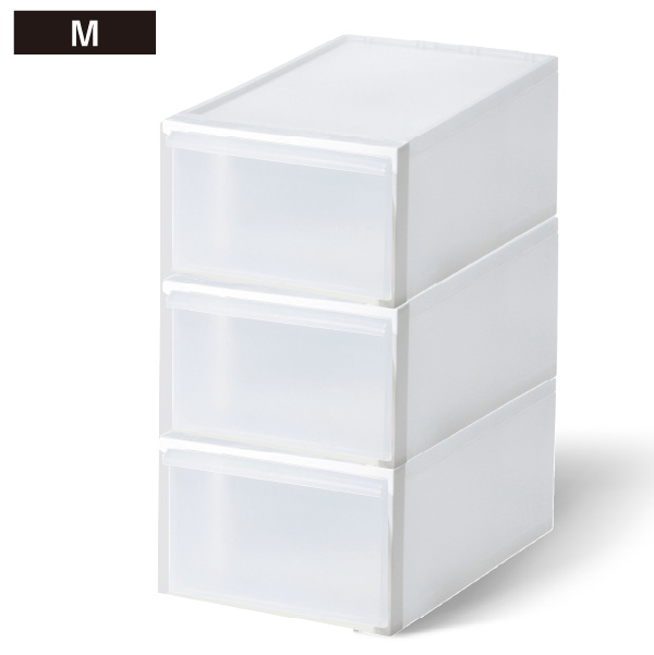 Like-it（ライクイット） 収納ボックス キャスター 3個 3段 フタ付き