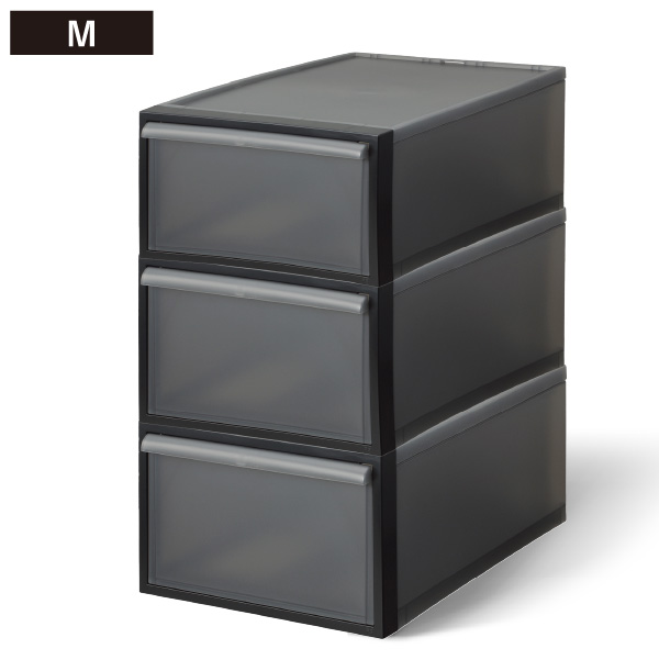 Like-it（ライクイット） 収納ボックス キャスター 3個 3段 フタ付き