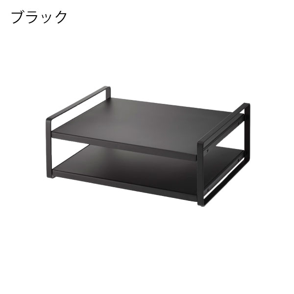 tower レンジ上ラック おしゃれ 2段 レンジラック スリム キッチン