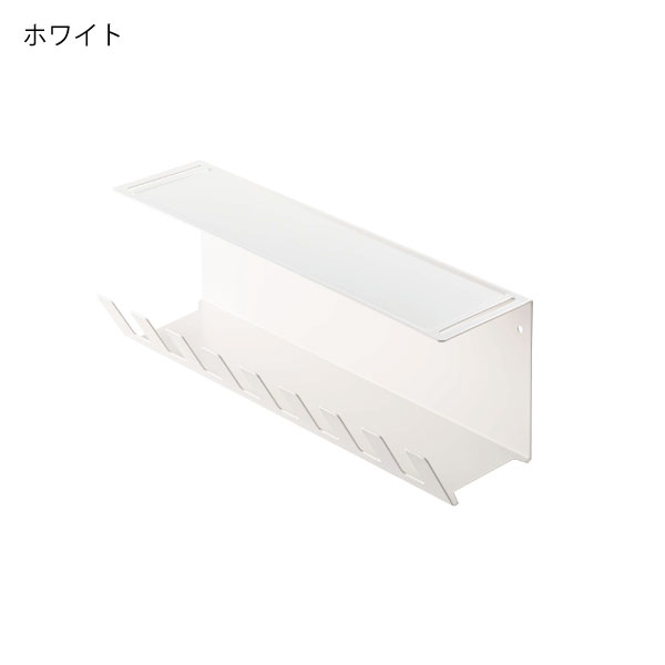 年末のプロモーション大特価！ケーブルラック おしゃれ マグネット タワーシリーズ コード収納 山崎実業 配線整理 公式 スリム 壁面収納雑貨 デスク下電源タップ収納ラック  タワー tower その他収納ラック