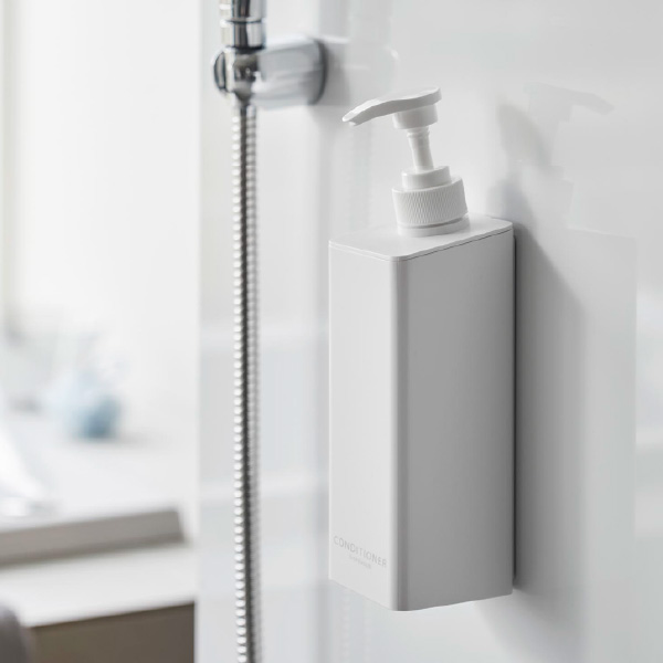 tower ソープディスペンサー 詰め替えそのまま おしゃれ マグネット 壁