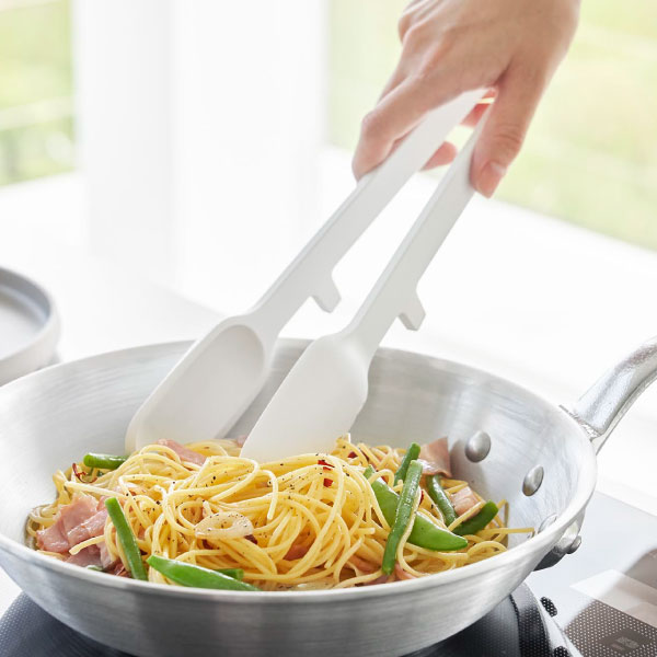 tower キッチンツール トング シリコン パスタトング 菜箸 料理