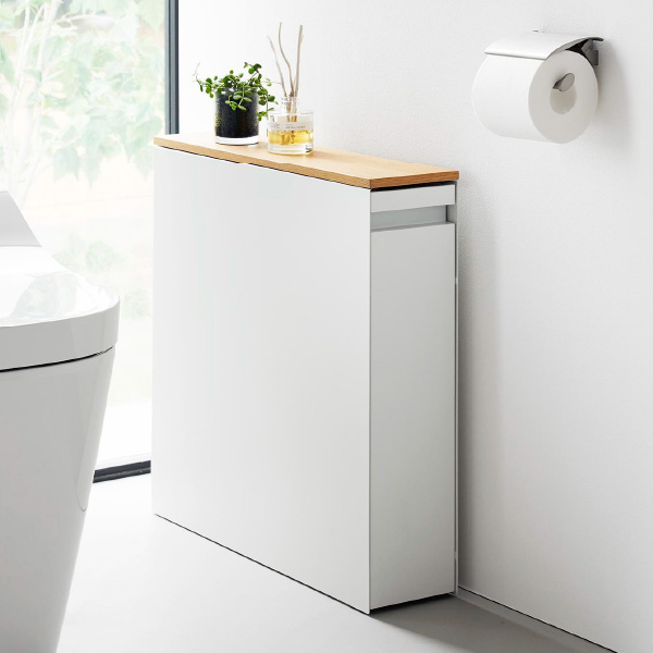 tower トイレットペーパー 収納 スリム おしゃれ 隙間収納 幅15cm以下