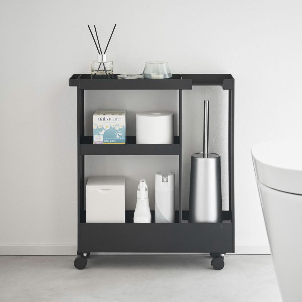 スリムトイレラック 山崎実業 tower トイレスリムラック 白