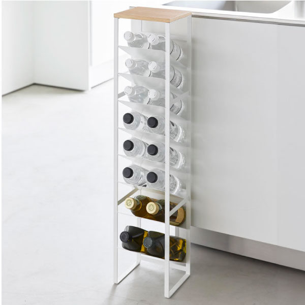 tower ペットボトルストッカー キッチンラック おしゃれ キッチン用品