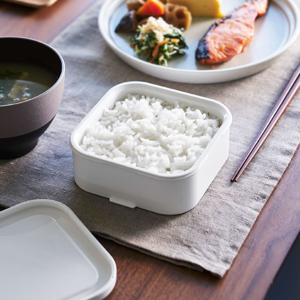tower 冷凍ご飯容器 保存容器 耐熱 密閉 おしゃれ プラスチック ザル