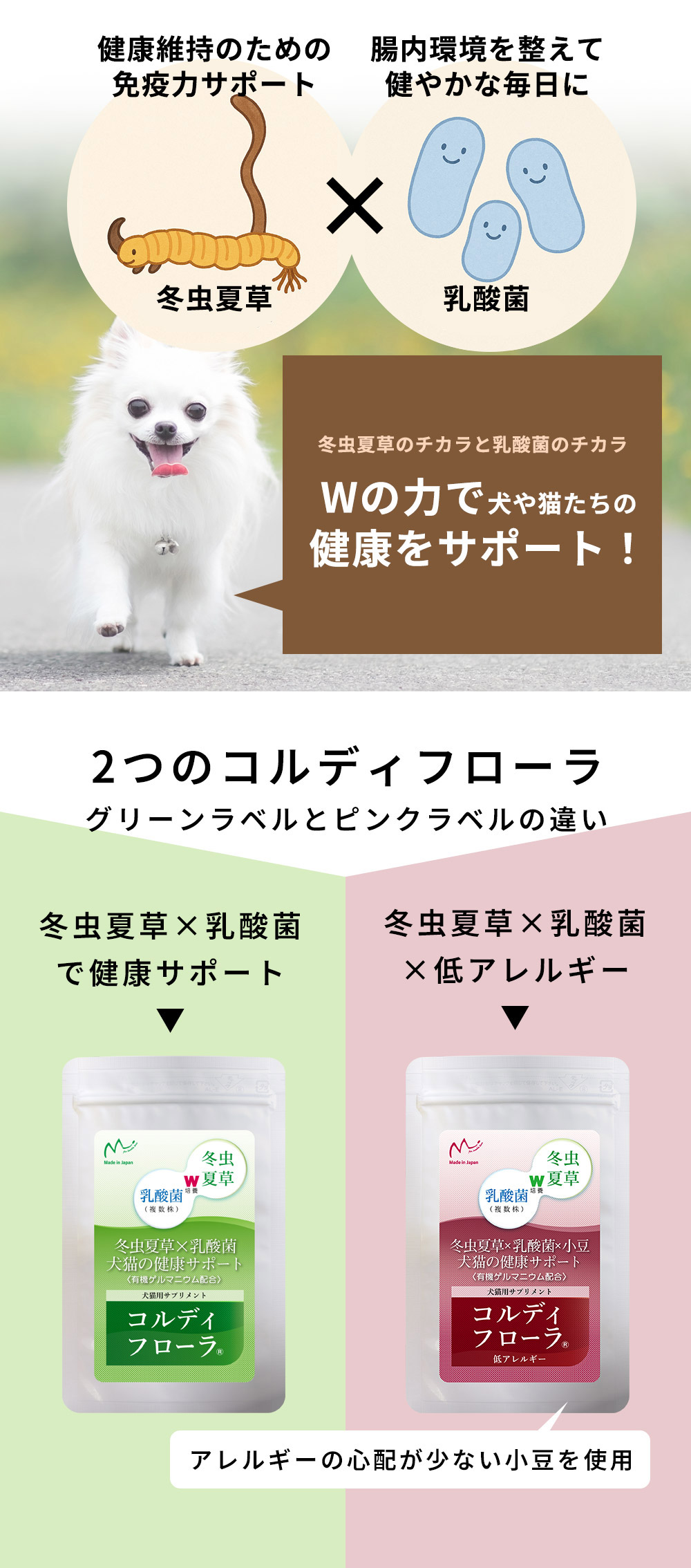 モノリス 犬 猫 ペット サプリ 犬用サプリメント 猫用 シニア 免疫力