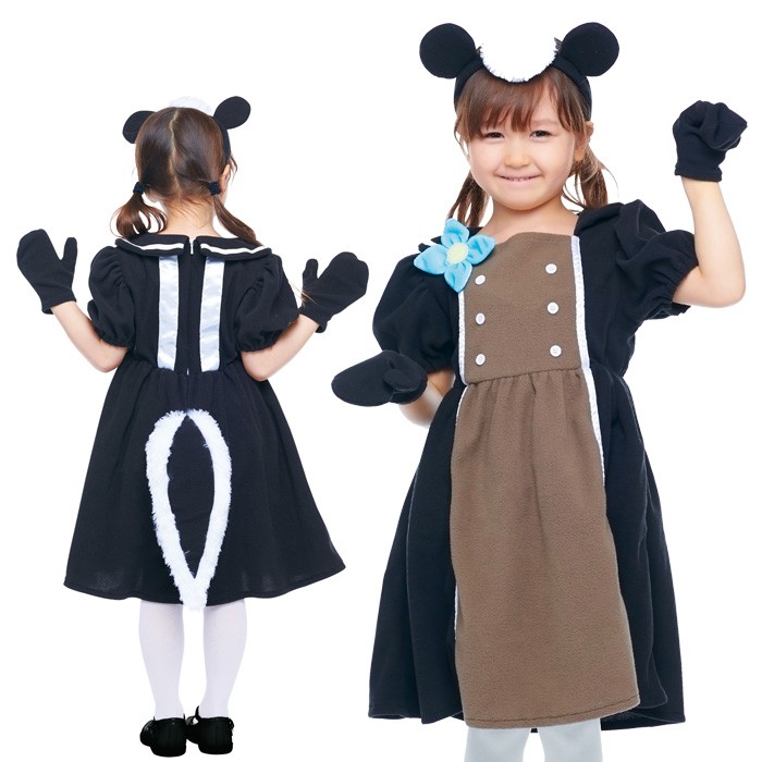 ハロウィン コスプレ 子供 ディズニー フラワー バンビ スカンク 衣装 仮装 キッズ コスチューム イベント なりきり デイズニーランド Monolog 通販 Yahoo ショッピング