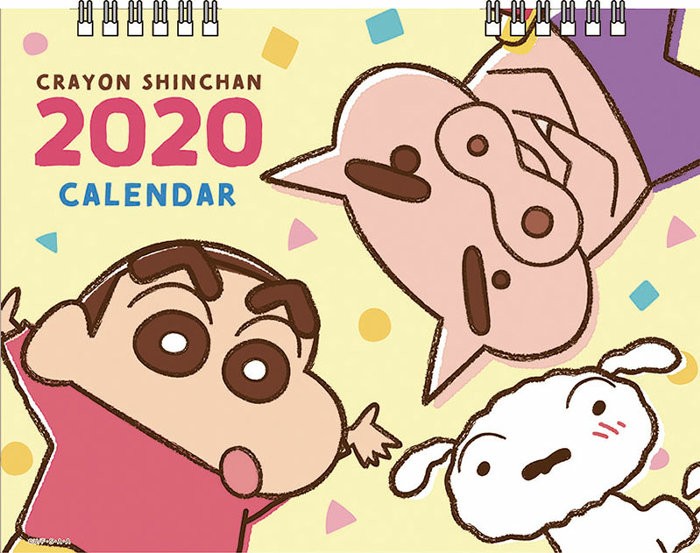 メール便 カレンダー 卓上 2020 アニメ キャラクタークレヨンしんちゃん 2020年 卓上カレンダー
