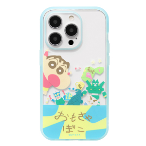 iPhone14 Pro ケース クレヨンしんちゃん IIIIfit Clear クリア