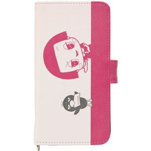 多機種対応 手帳型 ケース M+サイズ チコちゃんに叱られる! スマホケース 手帳 手帳型 カバー 　ch-21 |  | 01