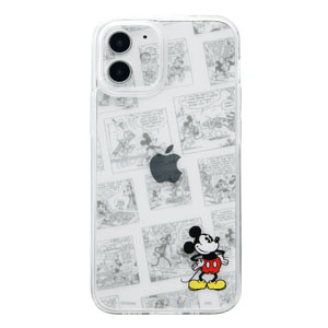 iPhone12 mini ケース ディズニー イーフィット IIIIfit Crystal shell スマホケース iPhone12 mini アイフォン12 ミニ クリアカバー ハイブリッド dn-840 |  | 01