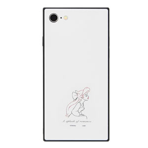 iPhone SE ケース 第2世代 第3世代 ディズニー キャラクター ガラス スクエア  iPhone8 iPhone7 iPhoneSE 第2世代 第3世代 iPhone SE2 アイフォン 　dng-10 |  | 01