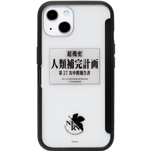 iPhone13 ケース エヴァンゲリオン クリア SHOWCASE+ 写真やメモが挟める 携帯ケース アイフォン13 ケース アイホン13ケース  ev-165 |  | 01