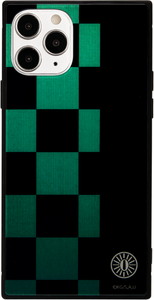 iPhone12 ケース Pro 鬼滅の刃 ガラス スクエア iPhone 12 アイフォン