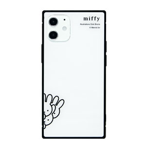 iPhone12 mini ケース ガラス スクエアミッフィー iPhone 12mini アイフォン12 mini ケース mf-131 |  | 01