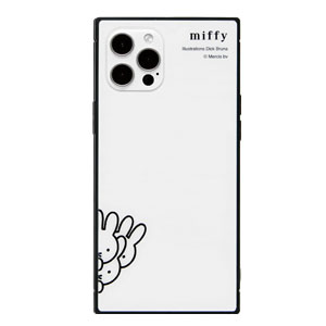 iPhone12 Pro Max ケース ガラス スクエア ミッフィー iPhone 12pro max アイフォン12 ProMax ケース　mf-133 |  | 01