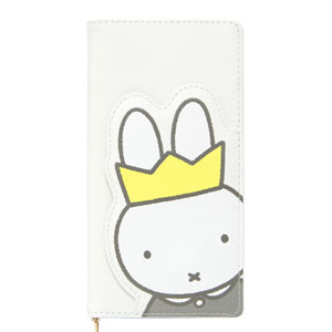 多機種対応スマホケース 手帳型 M+サイズ ミッフィー キャラクター 手帳型スマホケース iPhone android AQUOS Xperia Galaxy 携帯ケース |  | 01
