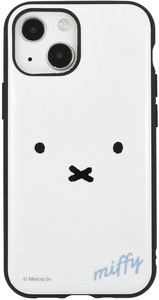 iPhone13 mini ケース ミッフィー イーフィット IIIIfit iPhone12 mini アイフォン13 ミニ カバー ハイブリッド miffy mf-204 |  | 01
