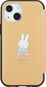 iPhone13 mini ケース 手帳型 ミッフィー IIIIfit Flip iPhone12 mini アイフォン13 ミニ カバー レザー mf-208 |  | 01