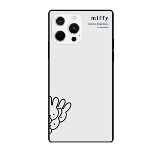 iPhone13 Pro Max ケース ガラス  スクエア iPhone13pro max アイフォン iPhone13proMax ケース miffy mf-231 |  | 01