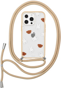 iPhone13 Pro ケース ミッフィー IIIIfit Loop ストラップ紐付き iPhone13 Pro アイフォン13 プロ miffy mf-252 |  | 01