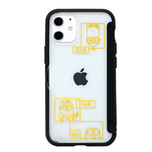 iPhone12 mini ケース ミニオンズ SHOWCASE+ 写真やメモが挟める クリア iPhone12 mini アイフォン12 ミニ mini-222 |  | 01