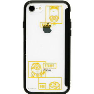 iPhone se ケース 第2世代 ミニオンズ SHOWCASE+ ケース 写真やメモが挟めるケース iPhone8 クリアケース アイフォンSE2 mini-237 |  | 01