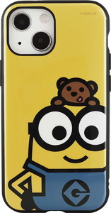 iPhone13 mini ケース ミニオンズ イーフィット IIIIfit iPhone12 mini アイフォン13 ミニ カバー ハイブリッド minion mini-296 |  | 01