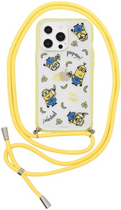 iPhone13 Pro ケース 怪盗グルー ミニオンズ シリーズ IIIIfit Loop ストラップ紐付き iPhone13 Pro アイフォン13 プロ minions mini-332 |  | 01