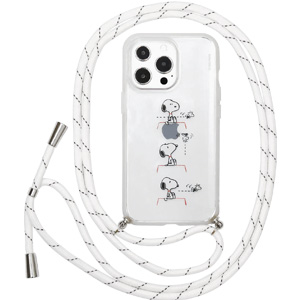 iPhone13 Pro ケース スヌーピー IIIIfit Loop ストラップ紐付き スマホケース iPhone13 Pro アイフォン13 プロ sng-644 |  | 01