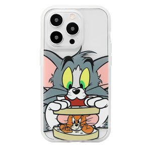 iphone14proケース トムとジェリー IIIIfit Clear クリア iPhone 14