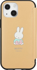 iPhone13 mini ケース 手帳型 ミッフィー IIIIfit Flip スマホケース iPhone12 mini アイフォン13 ミニ カバー レザー mf-208｜monomode0629｜02