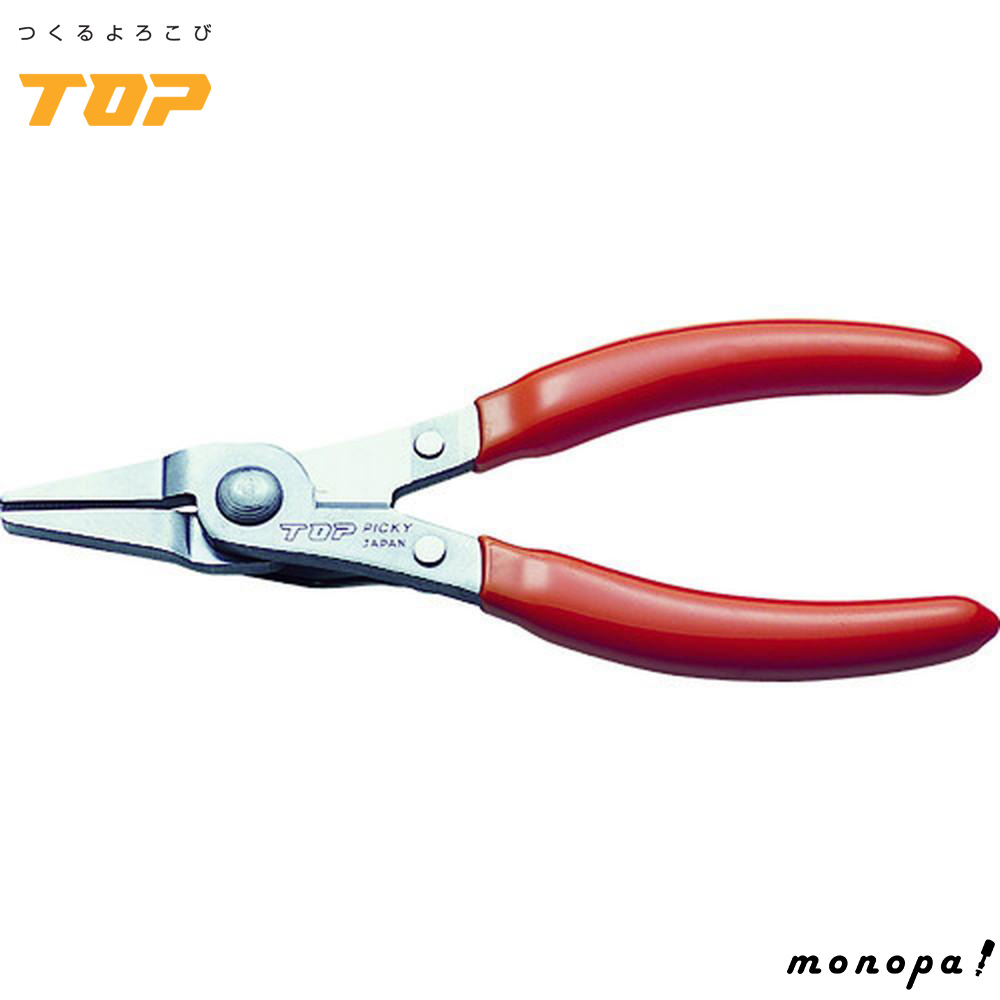 TOP（DIY） トップ工業 TOP ミニラジオペンチ 先端3mm ギザ無
