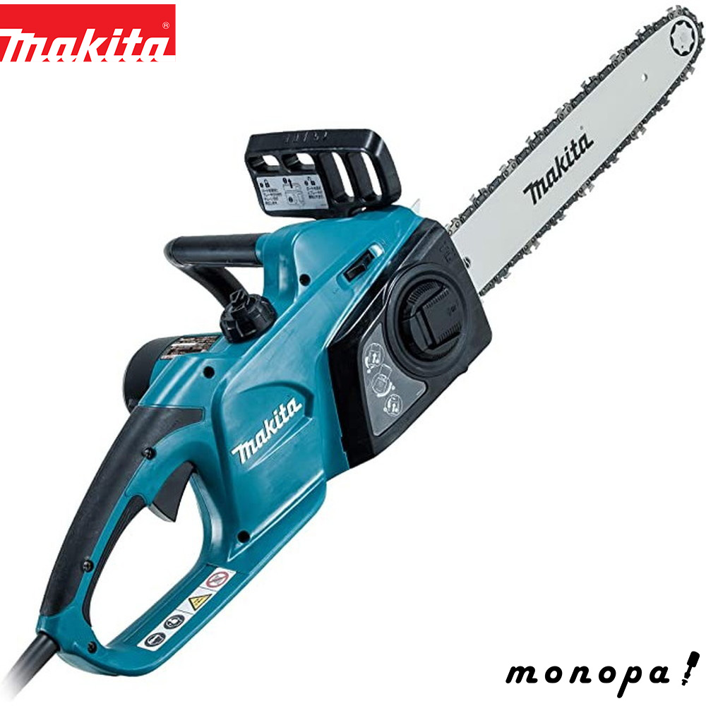 マキタ Makita 電気チェンソー ガイドバー350mm 青 AC100V マキタ Makita 電気チェンソー ガイドバー350mm 青 AC100V